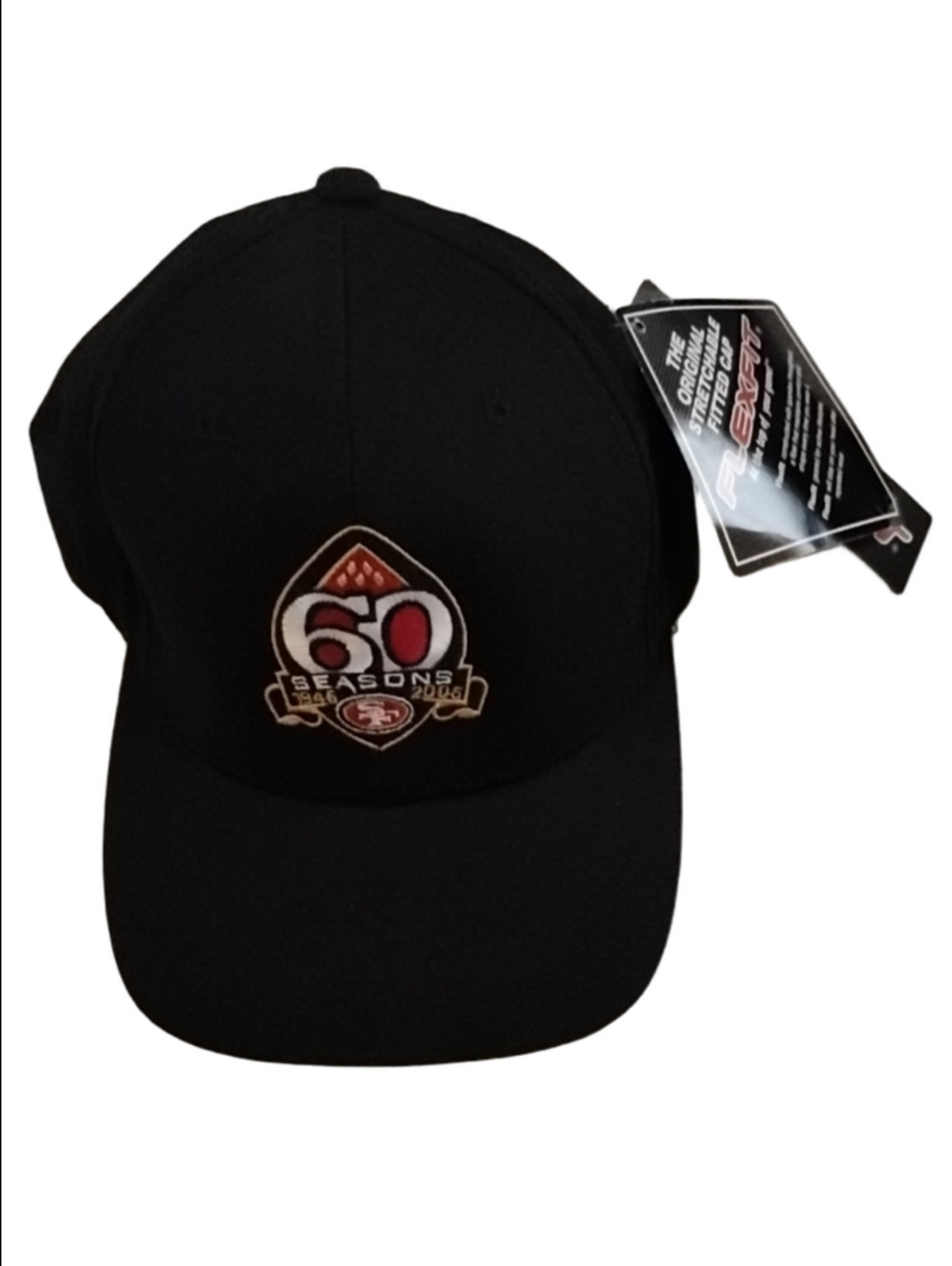 Reebok Black 60 Seasons Embroidered Baseball Cap